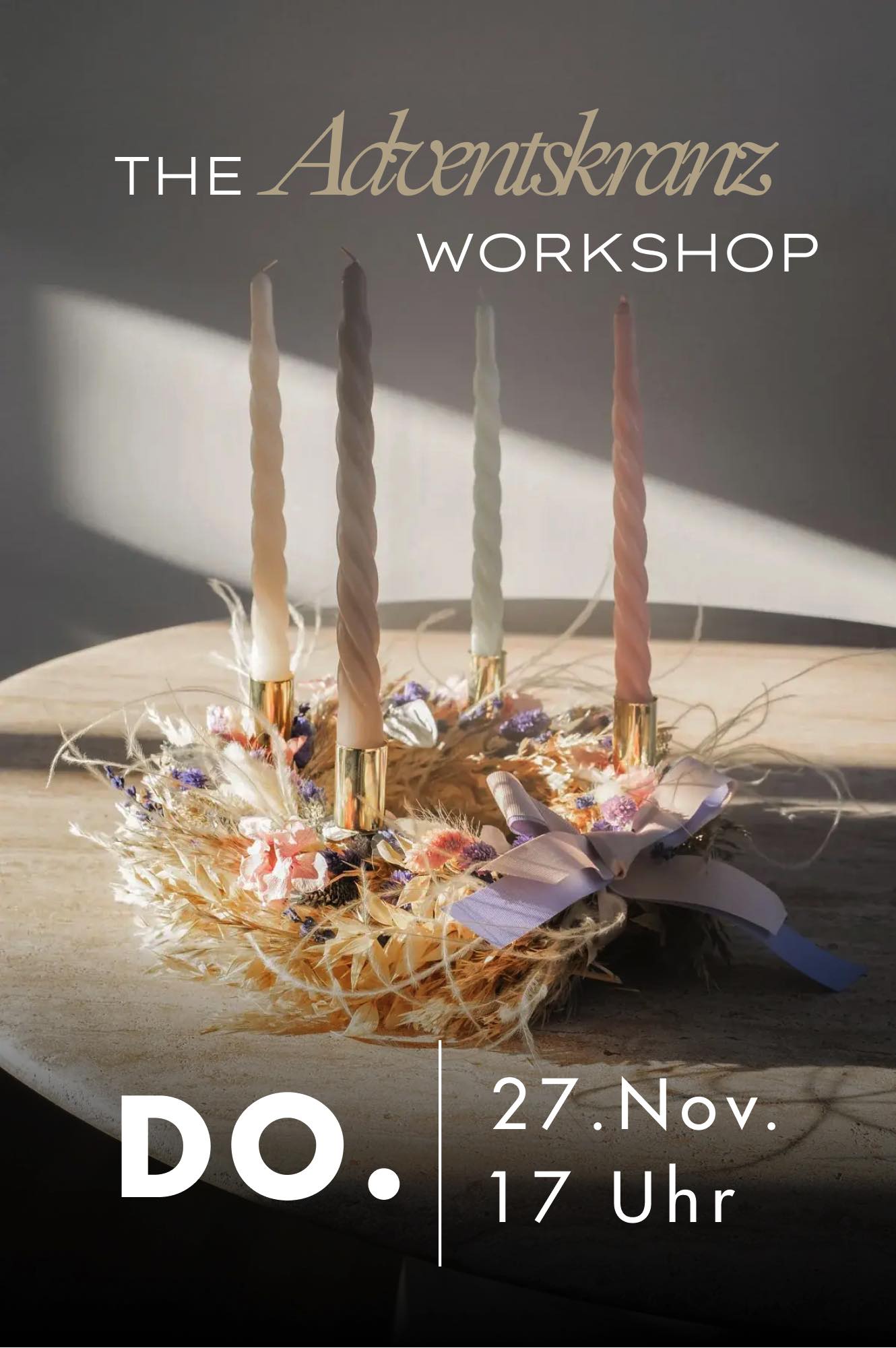 Adventskranz Workshop 27. November 2025