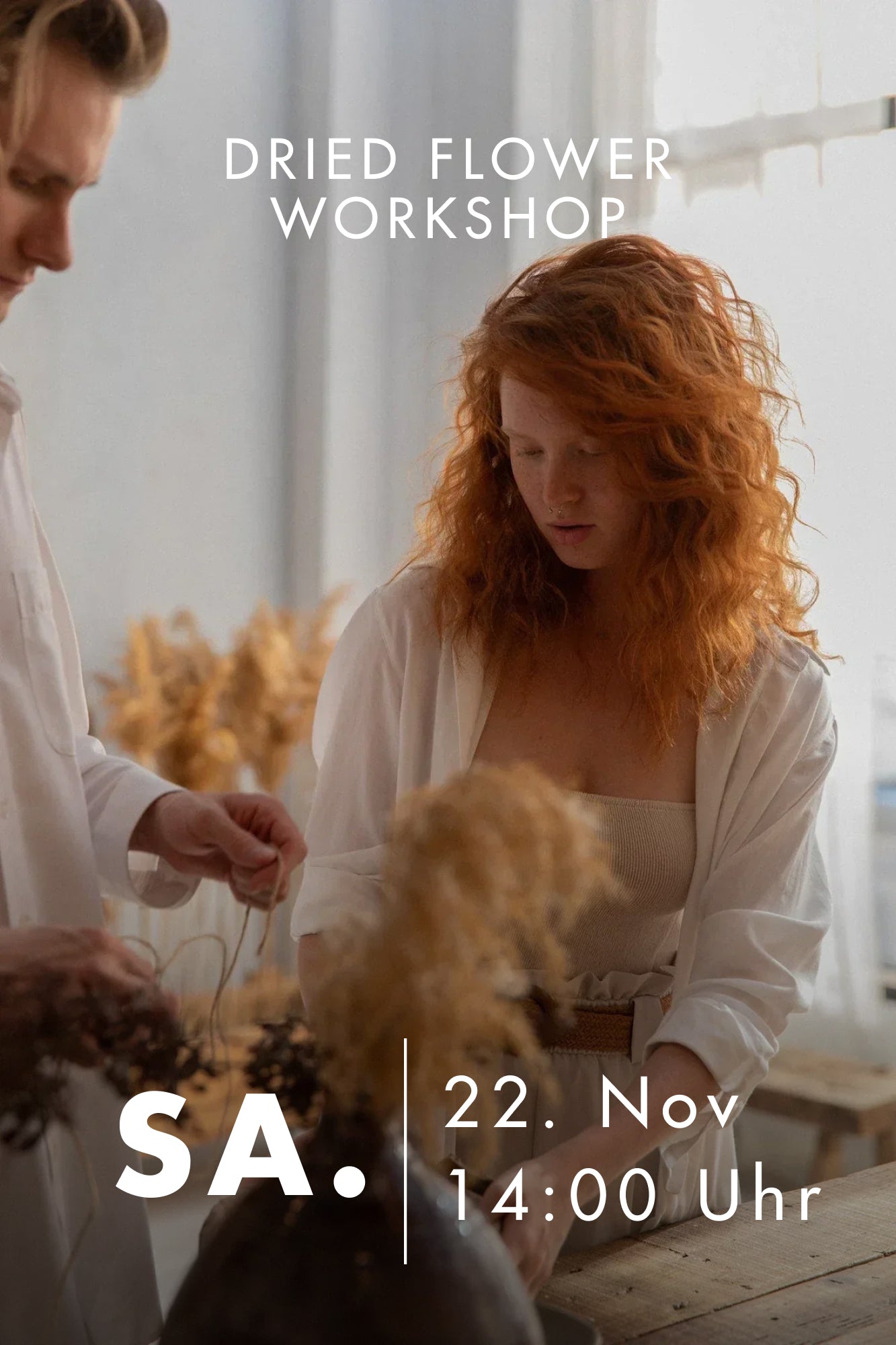 Workshop Wien Dried Flowers 22. November 2025