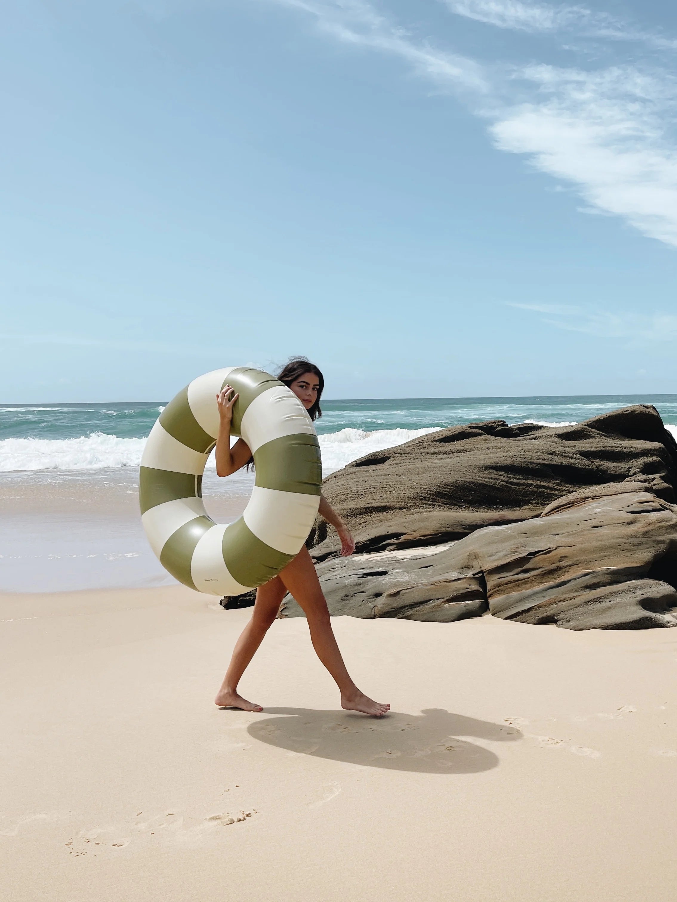 Swim Ring - Olive - 60 cm