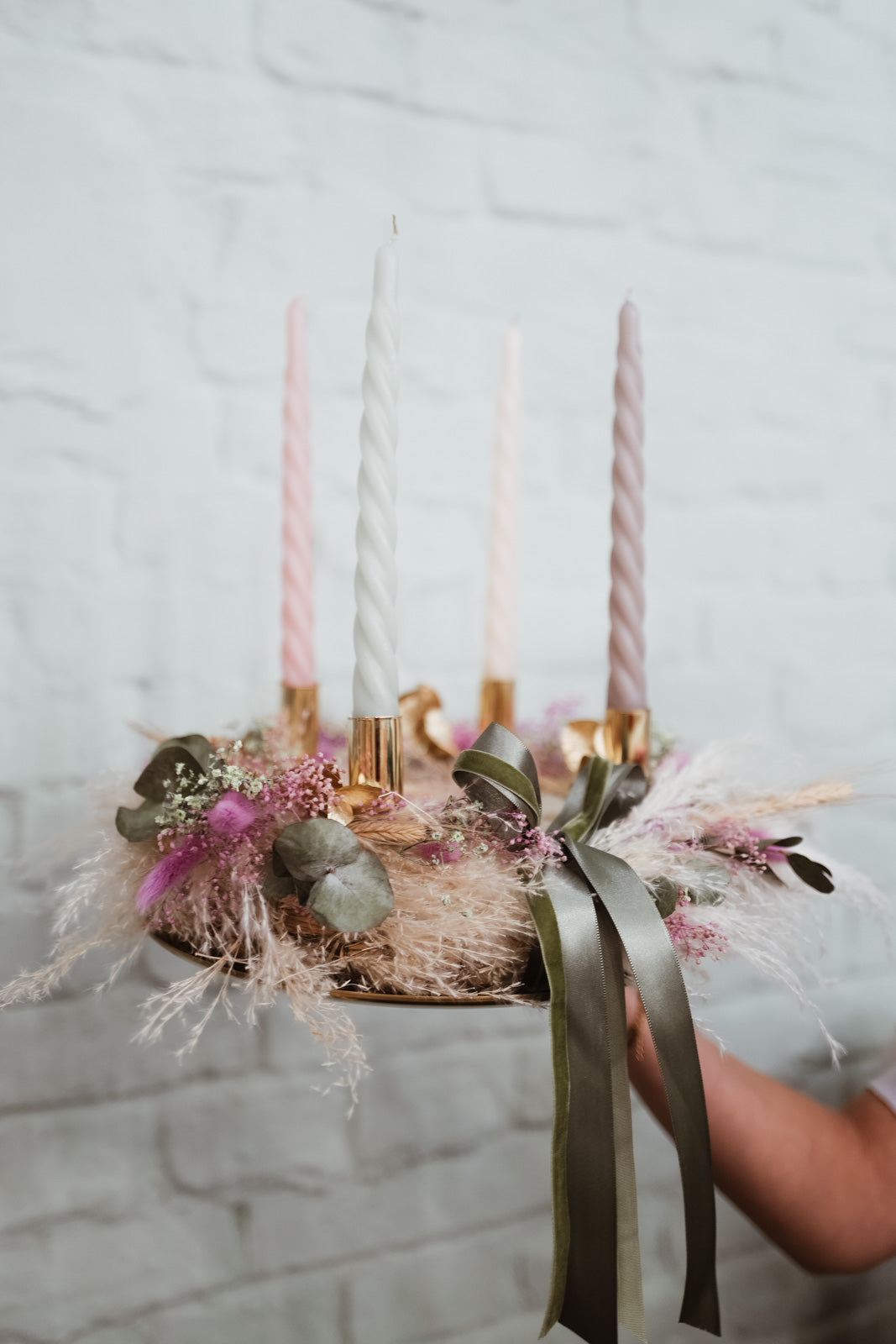 Adventskranz Dried Flower Christmas Wreath Vivienne 2025