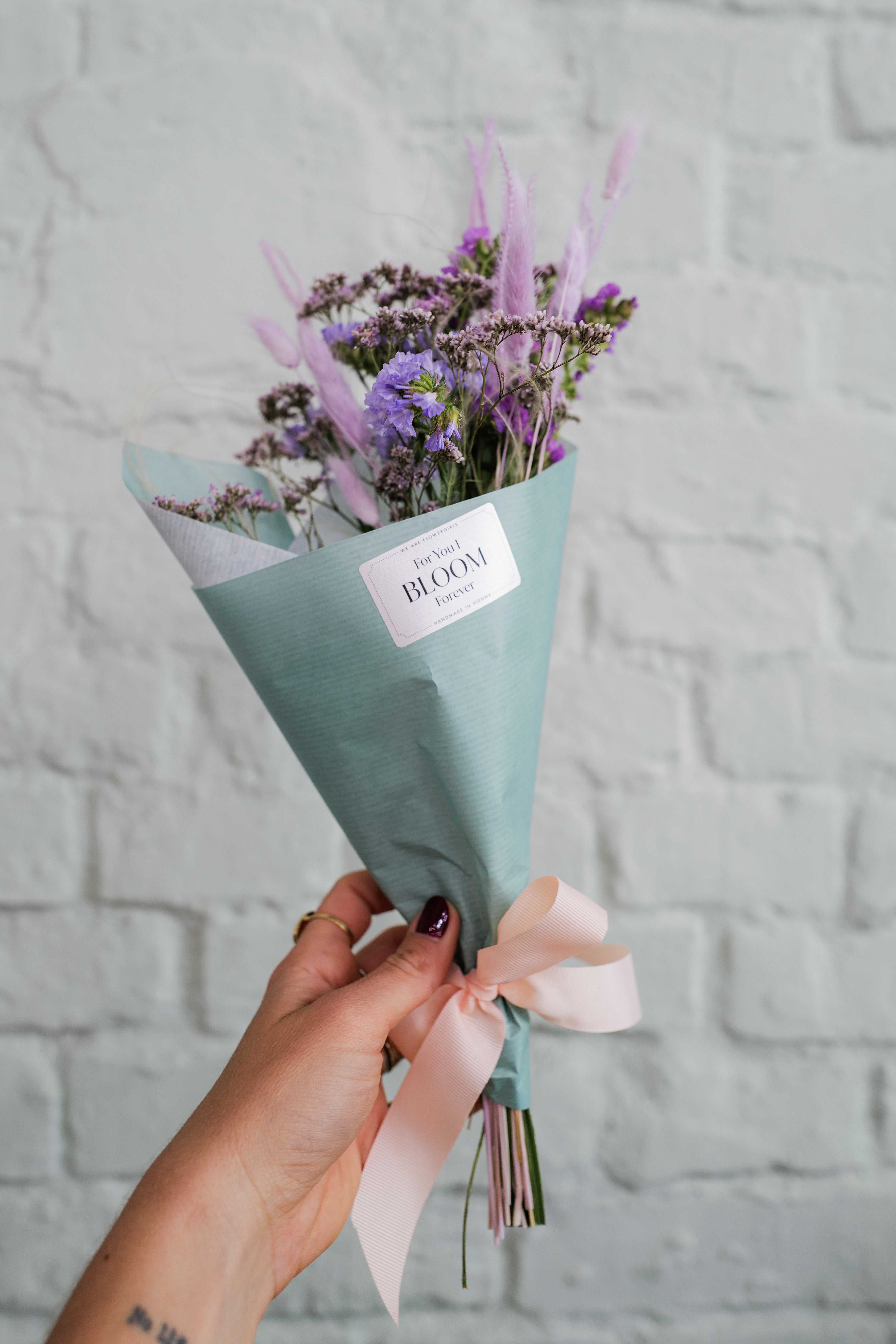 Lilly Dried Flower Bouquet