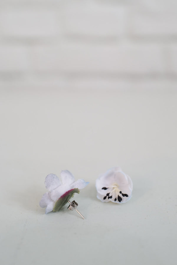 Carla Handmade Flower Earrings