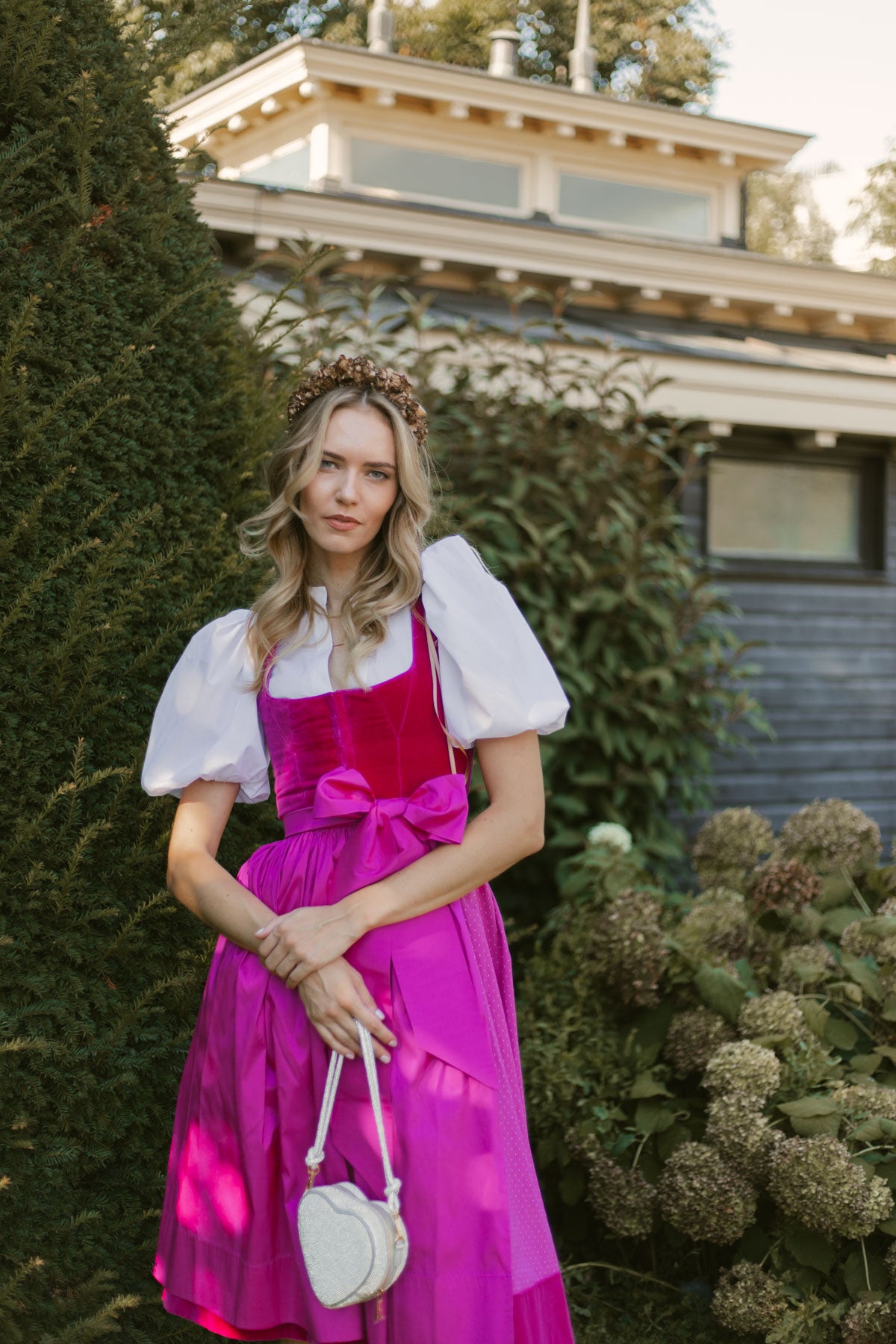 Golden Riser Handmade Flowercrown