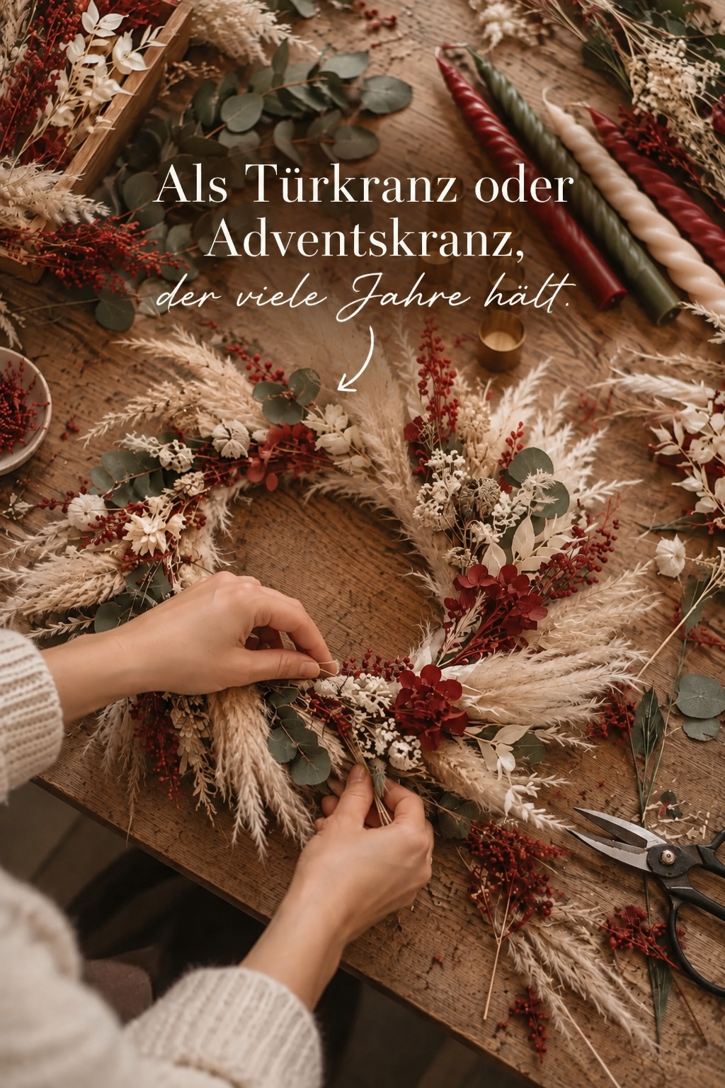 Adventskranz Workshop - Mi. 4. November 2026 - 18 Uhr