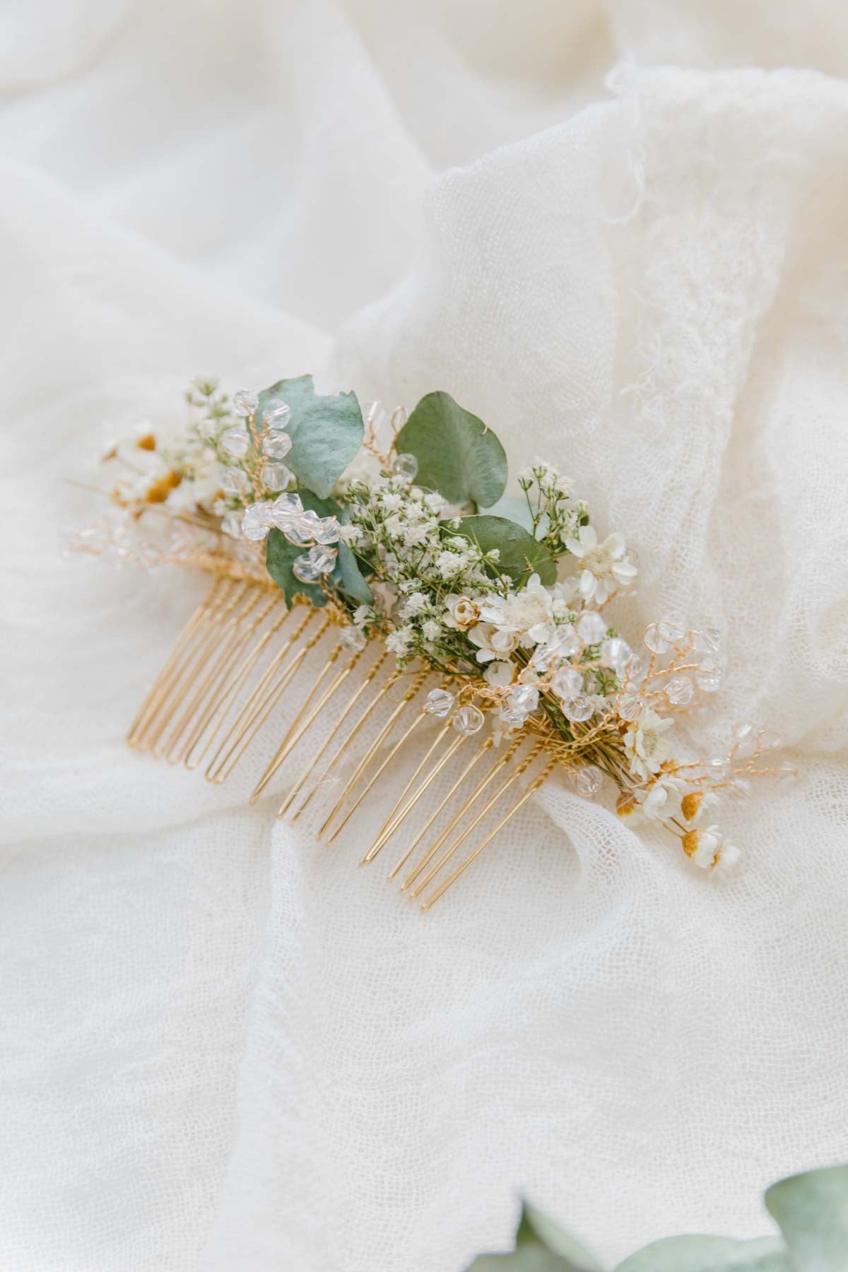 Giselle Handmade Flower Hair Comb
