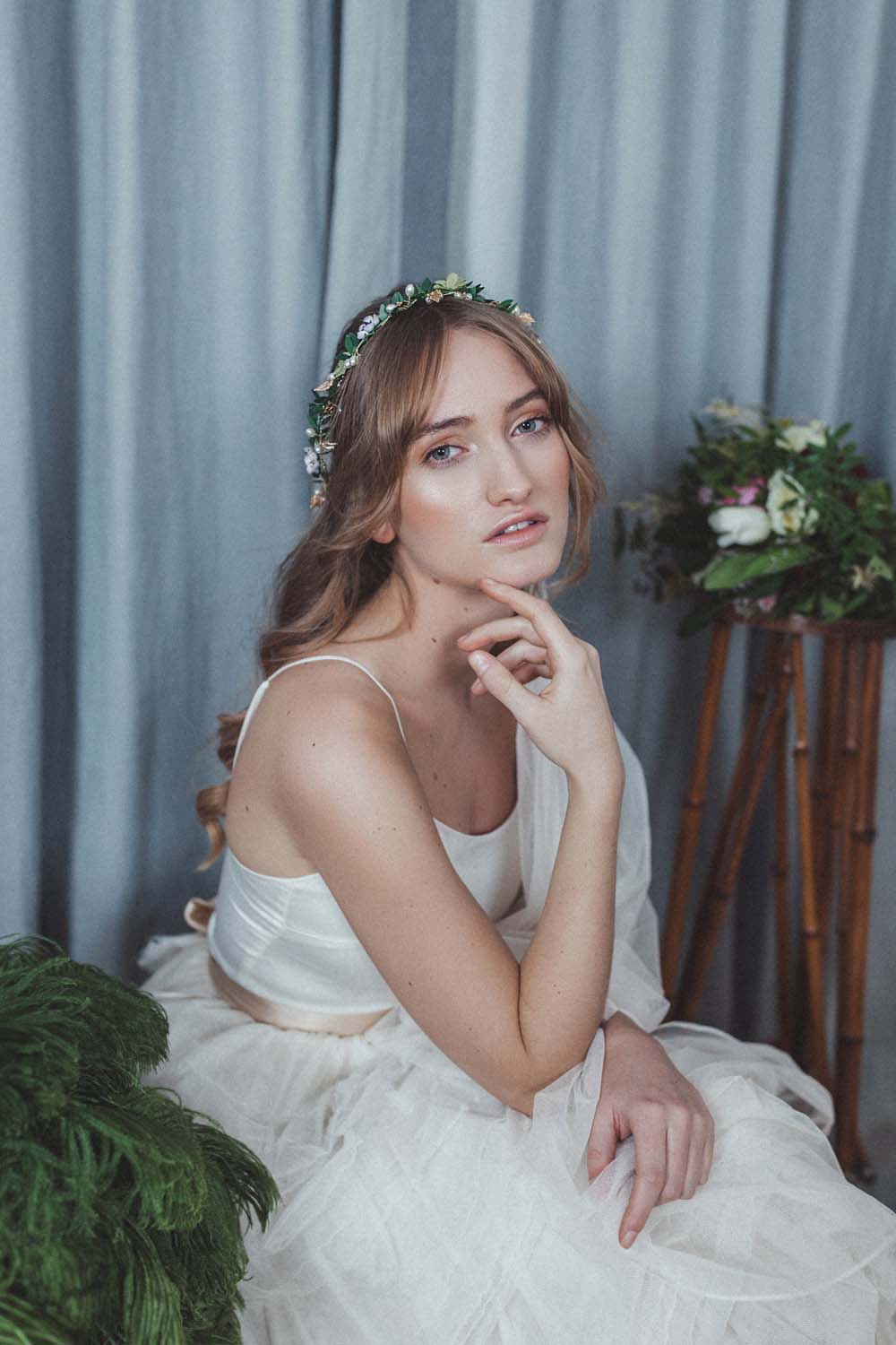 Tiger Lilly Handmade Flower Headpiece