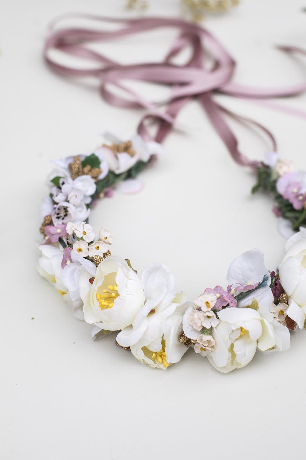 Leah Handmade Queen Flowercrown
