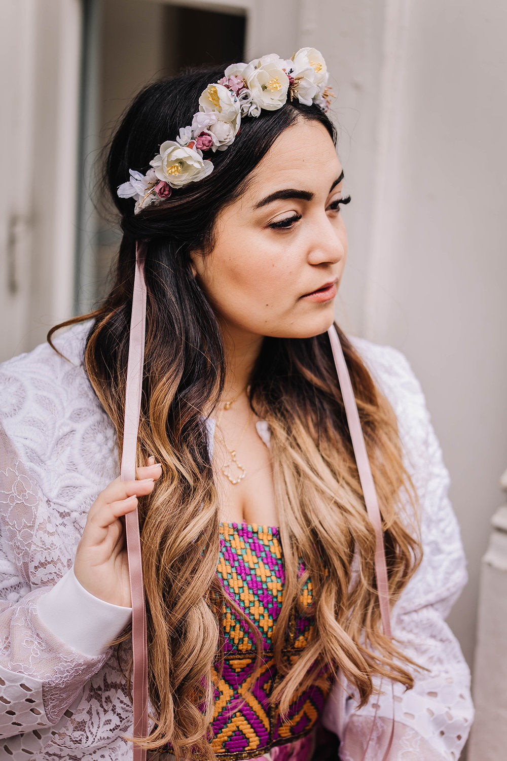 Leah Handmade Queen Flowercrown