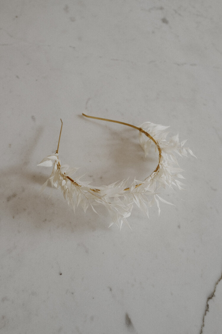 Amelie Handmade Dried Flower Headpiece