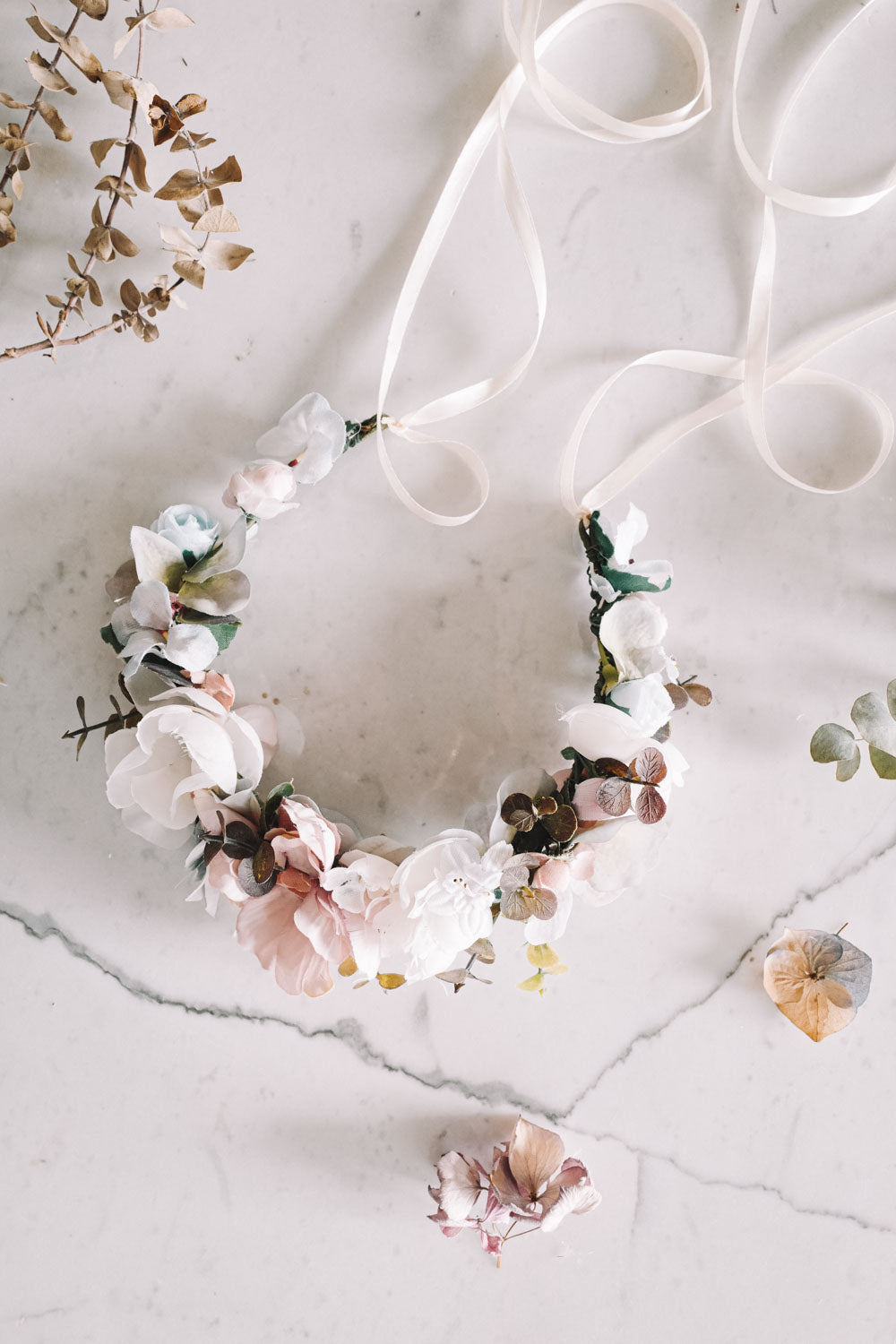 Marry Handmade Queen Flowercrown Bridal