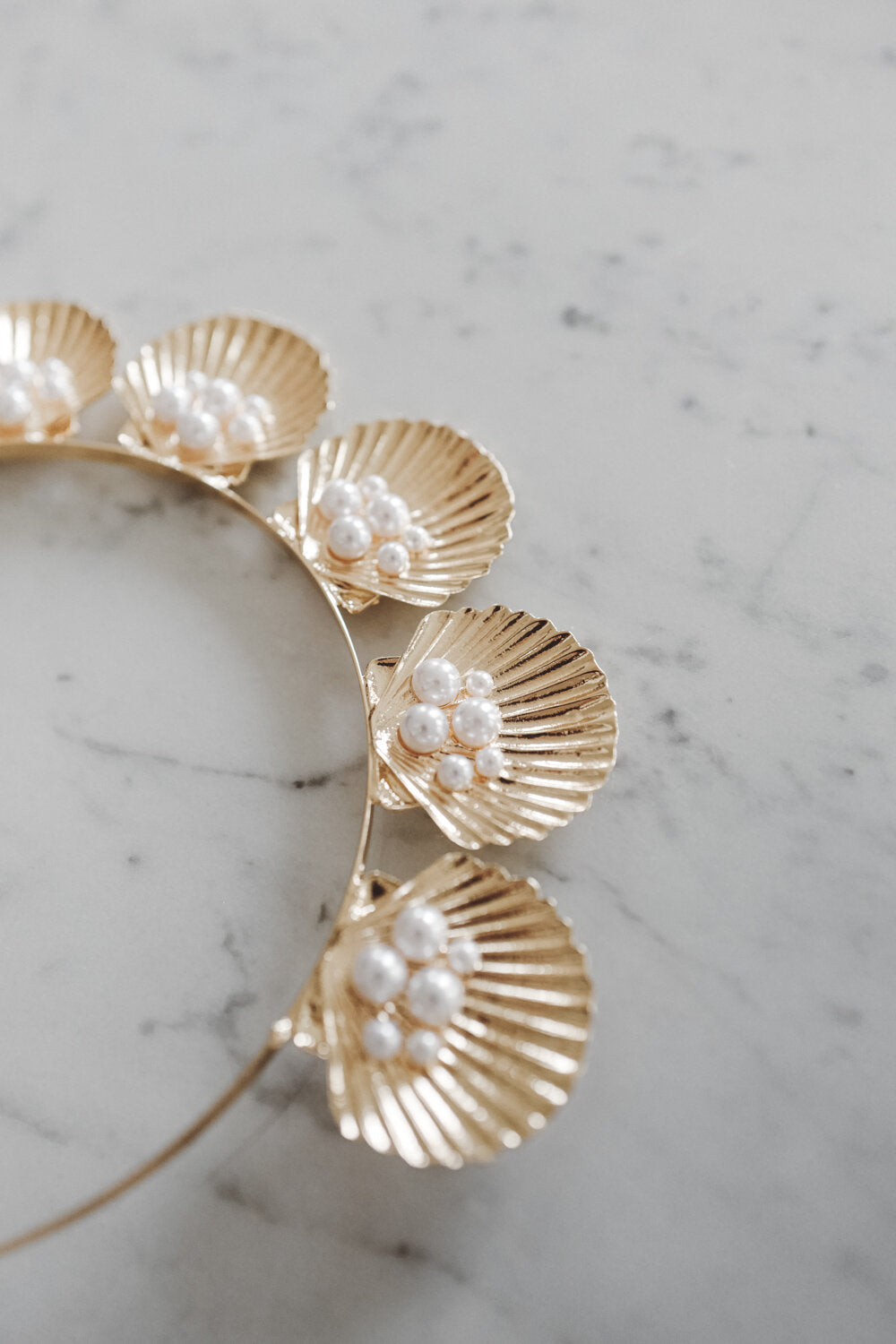 Shell Tiara Headpiece