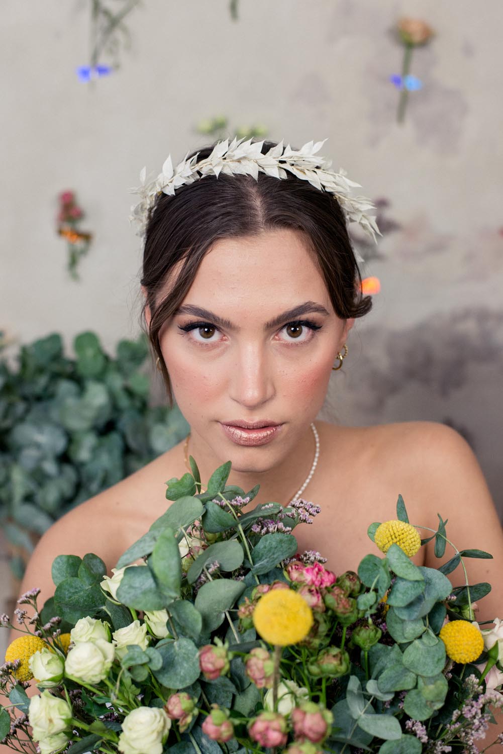 Amelie Handmade Dried Flower Headpiece