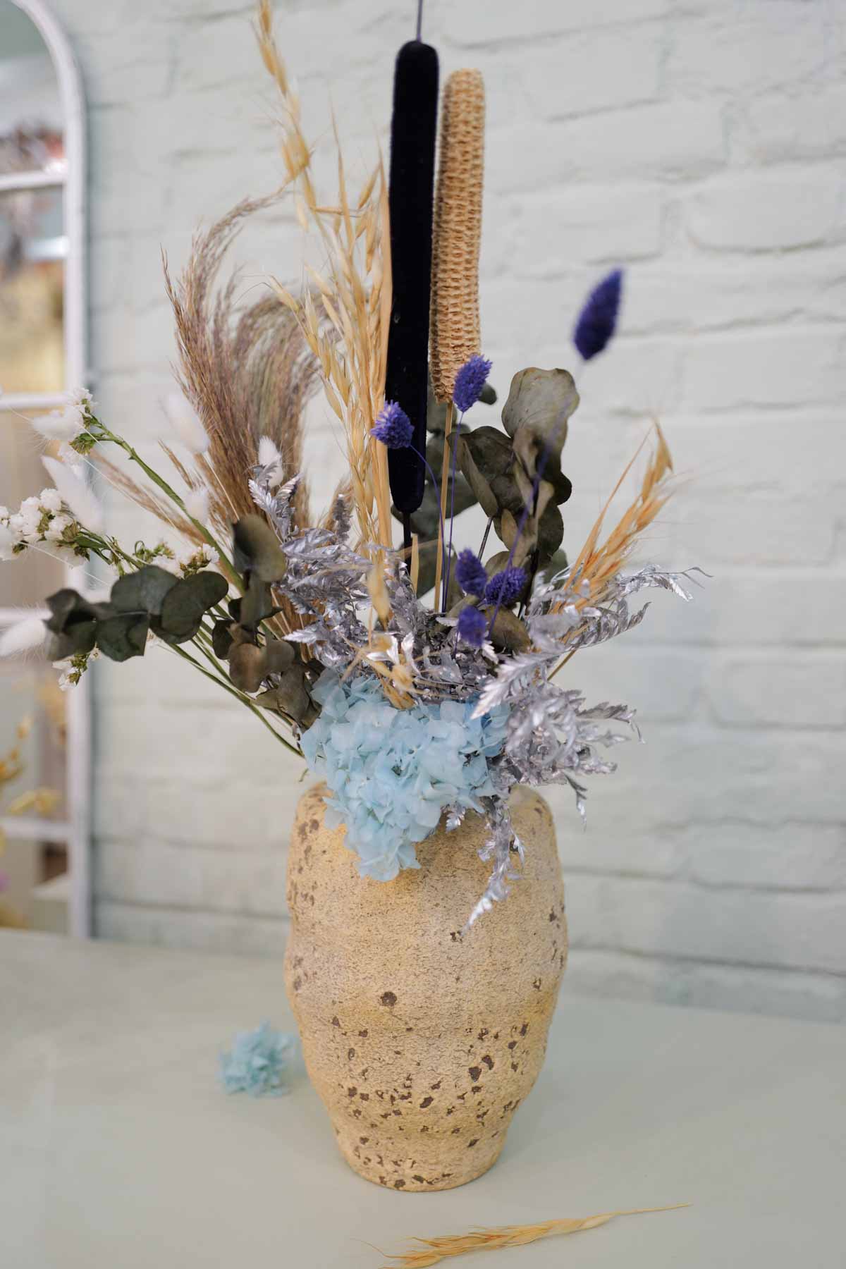 Everlasting Flowers in a Vase Carla