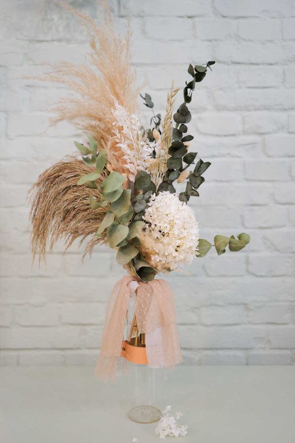 Everlasting Flowers in a Vase Laura