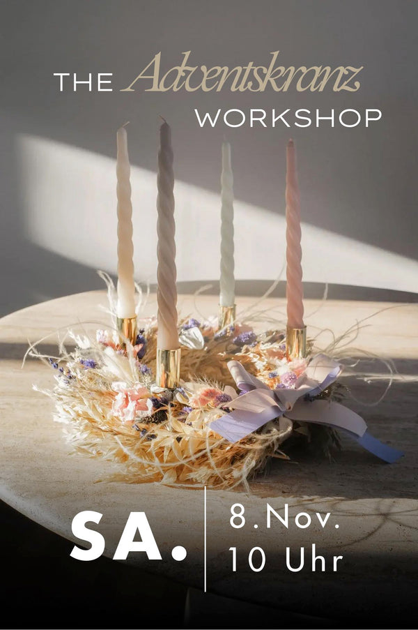 Adventskranz Workshop 8. November 2025