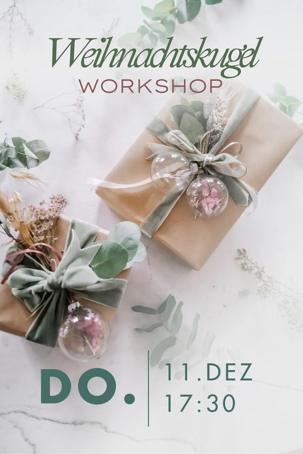 Weihnachtskugel Workshop 11. Dezember 2025
