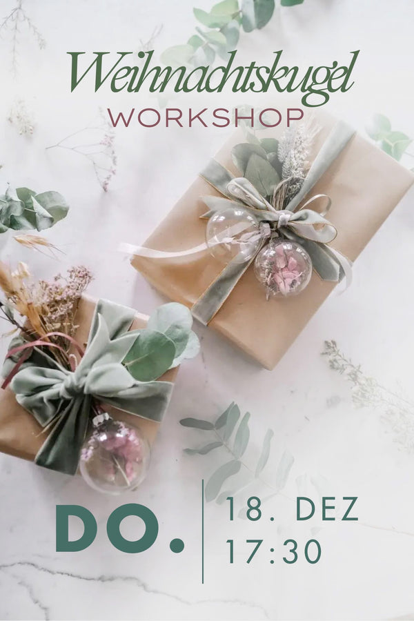 Weihnachtskugel Workshop 18. Dezember 2025