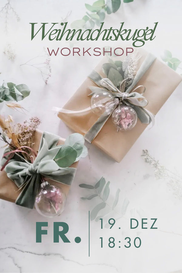 Weihnachtskugel Workshop 19. Dezember 2025