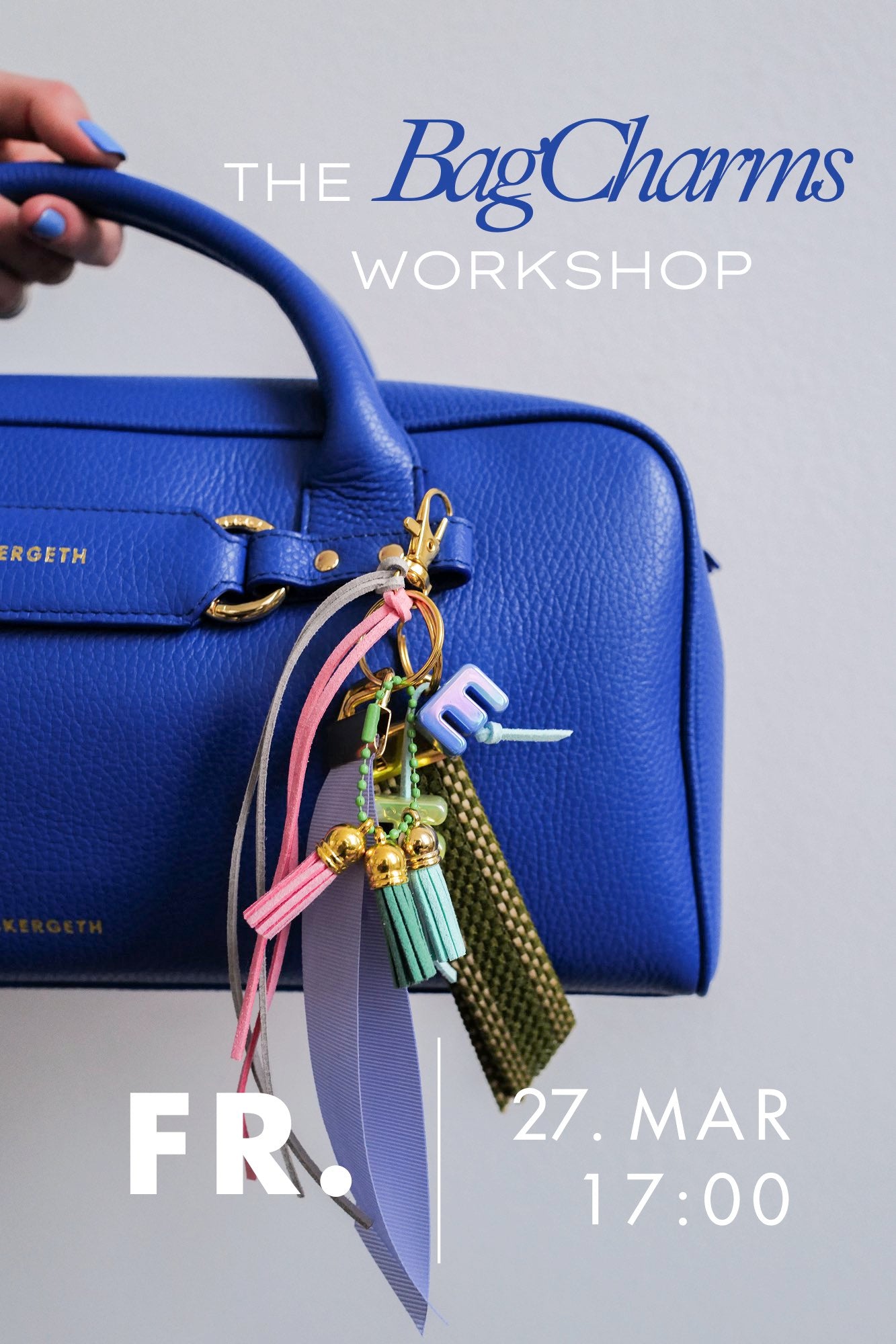 Workshop Bag Charm Vienna Wien Fr. 27. März 2026 // 17:00 - 18:30 Uhr