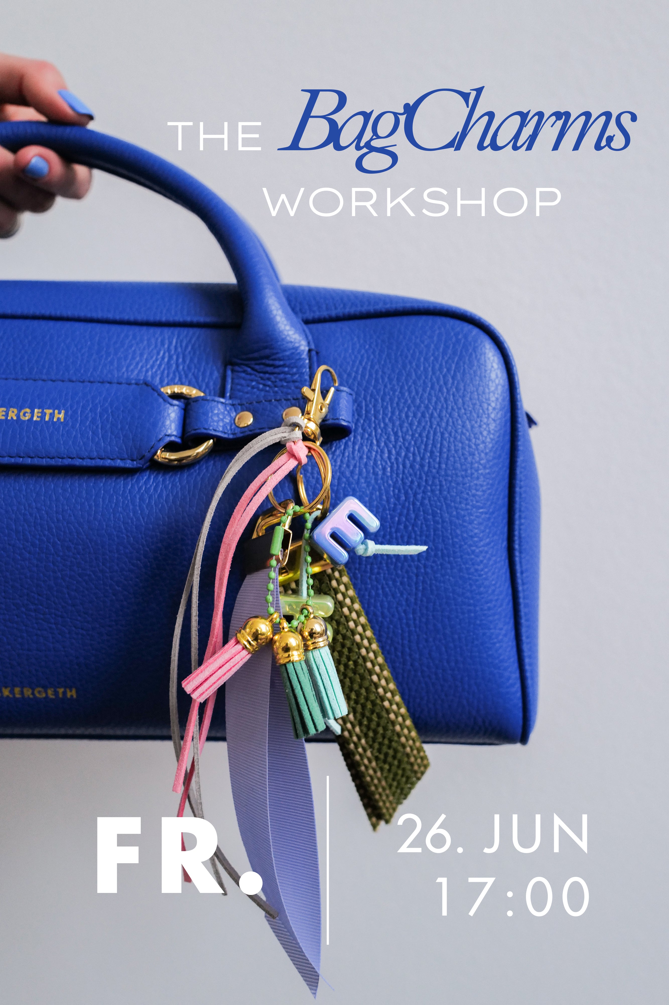 Workshop Bag Charm Vienna Wien Fr. 26. Juni 2026 // 17:00 - 18:30 Uhr