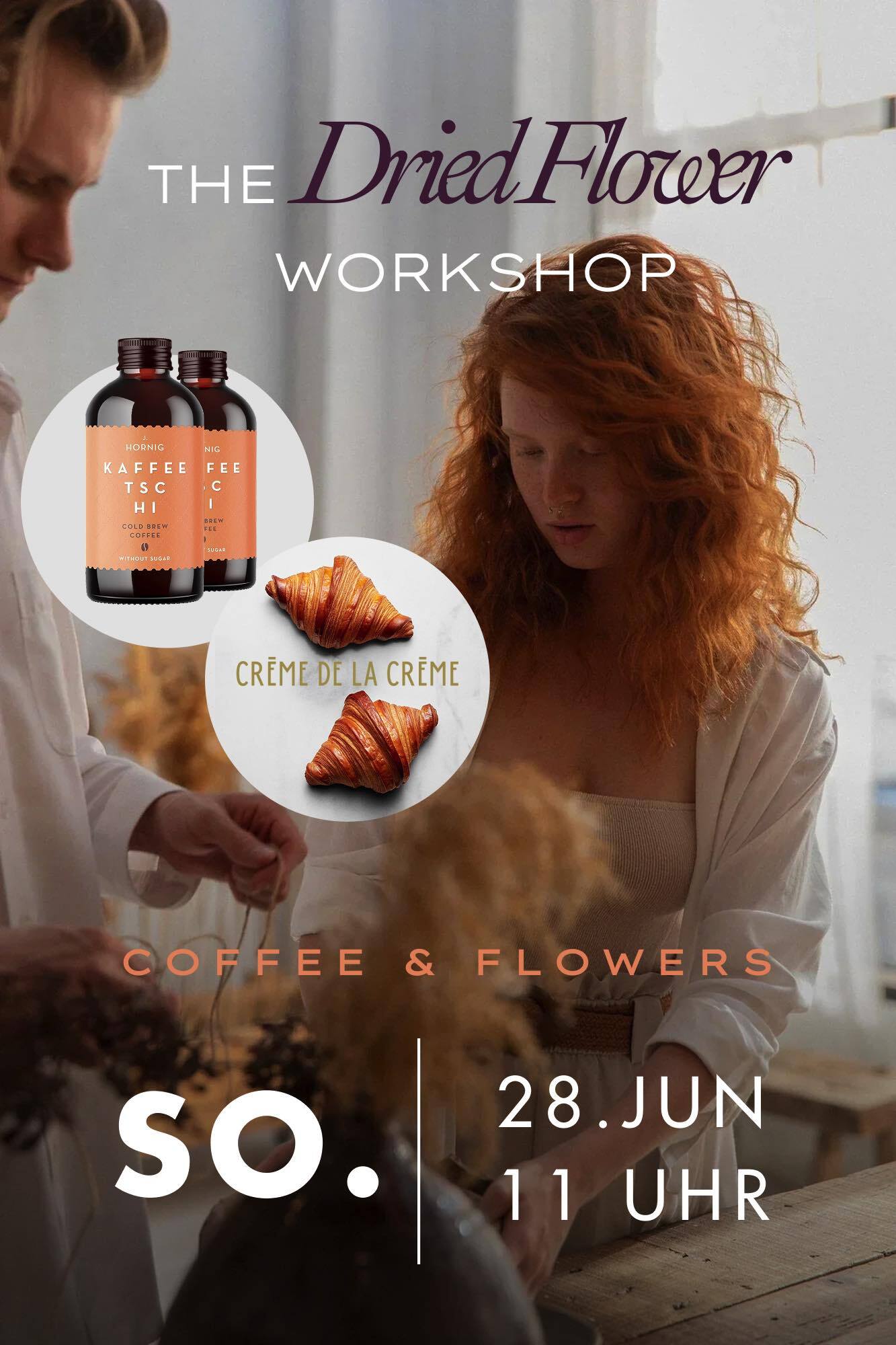 Workshop Wien Dried Flowers So. 28. Juni 2026 // 11:00 - 12:30 Uhr