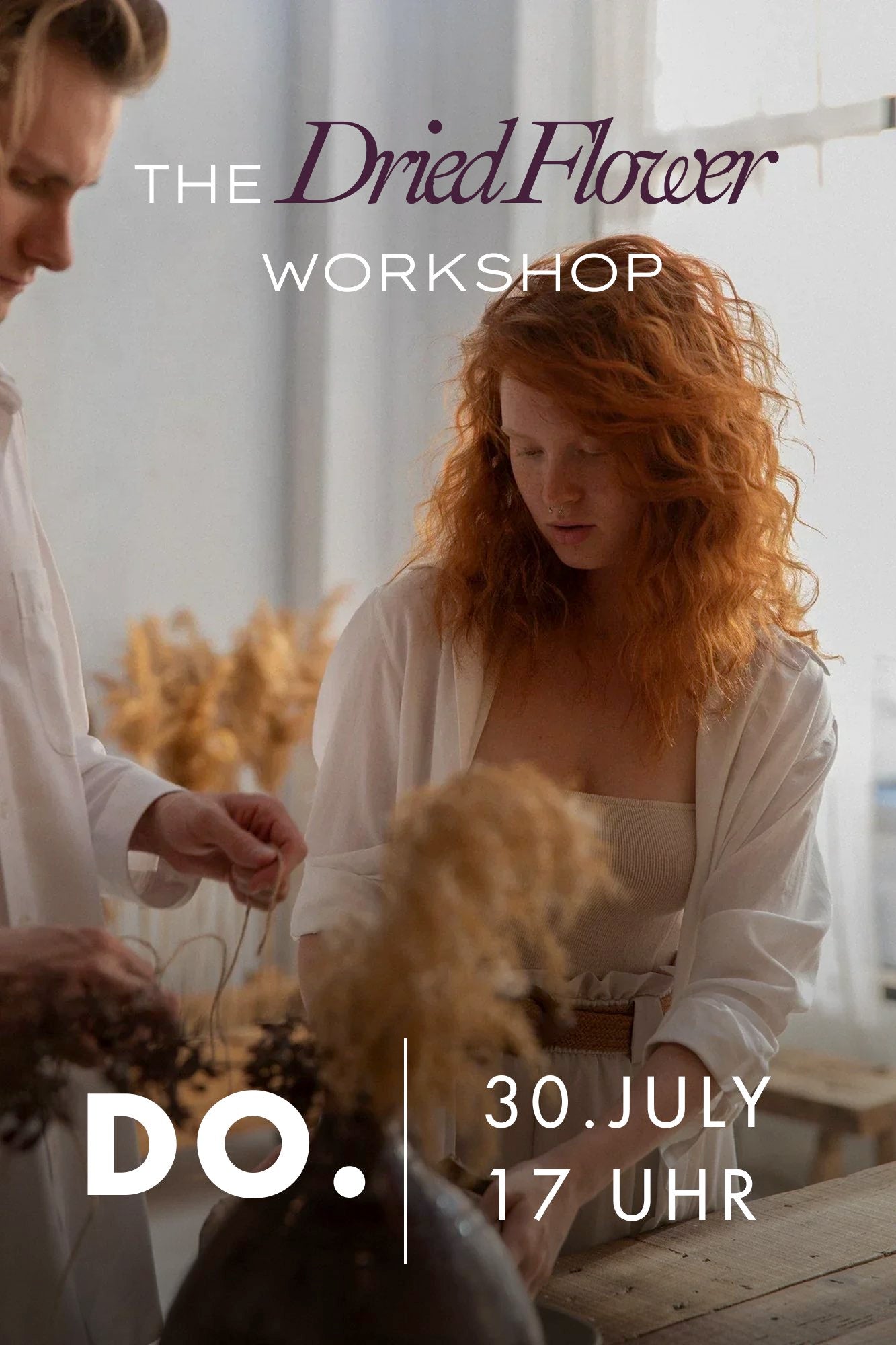 Workshop Wien Dried Flowers Do. 30. Juli 2026 // 17:00 - 18.:30 Uhr