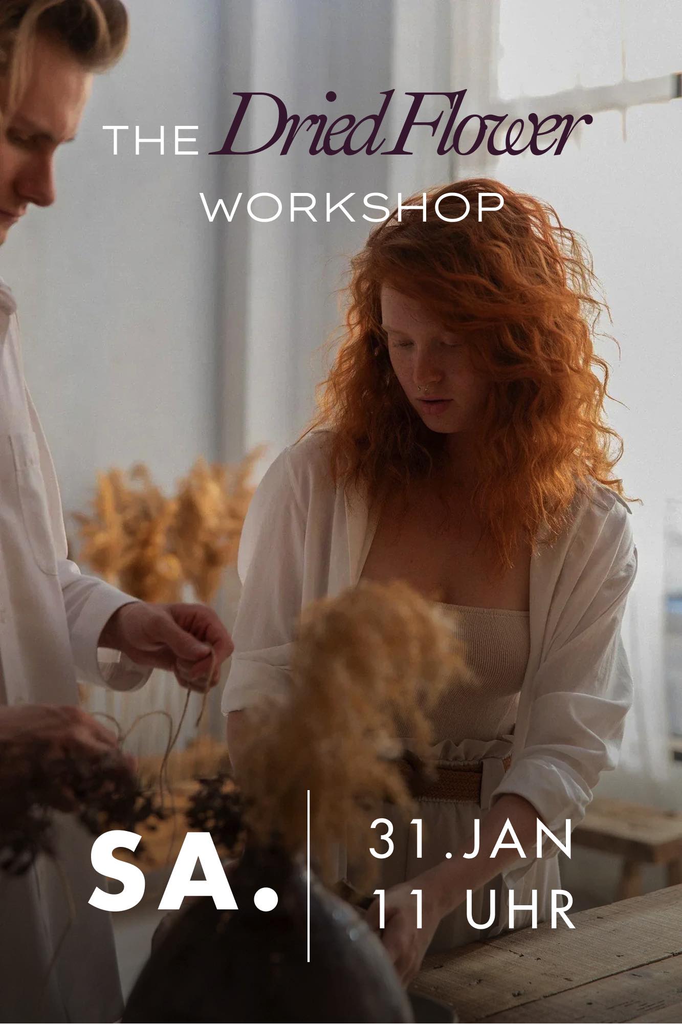 Workshop Wien Dried Flowers Sa. 31. Jänner 2026 // 11 - 12:30 Uhr