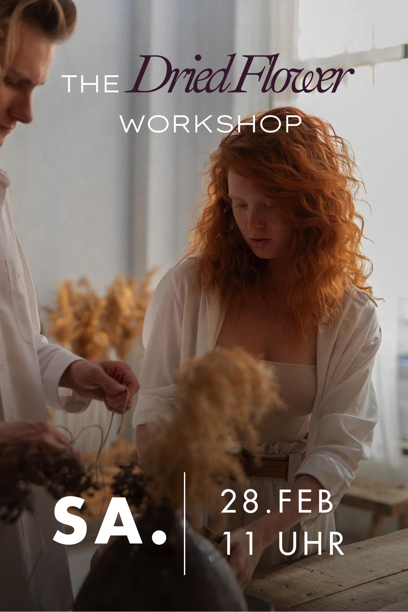 Workshop Wien Dried Flowers Sa. 28. Februar 2025 // 11 - 12:30 Uhr