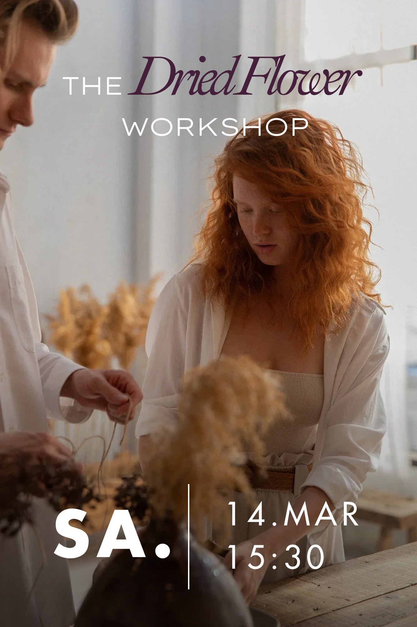 Workshop Wien Dried Flowers Sa. 14. März 2026 // 15:30-17 Uhr