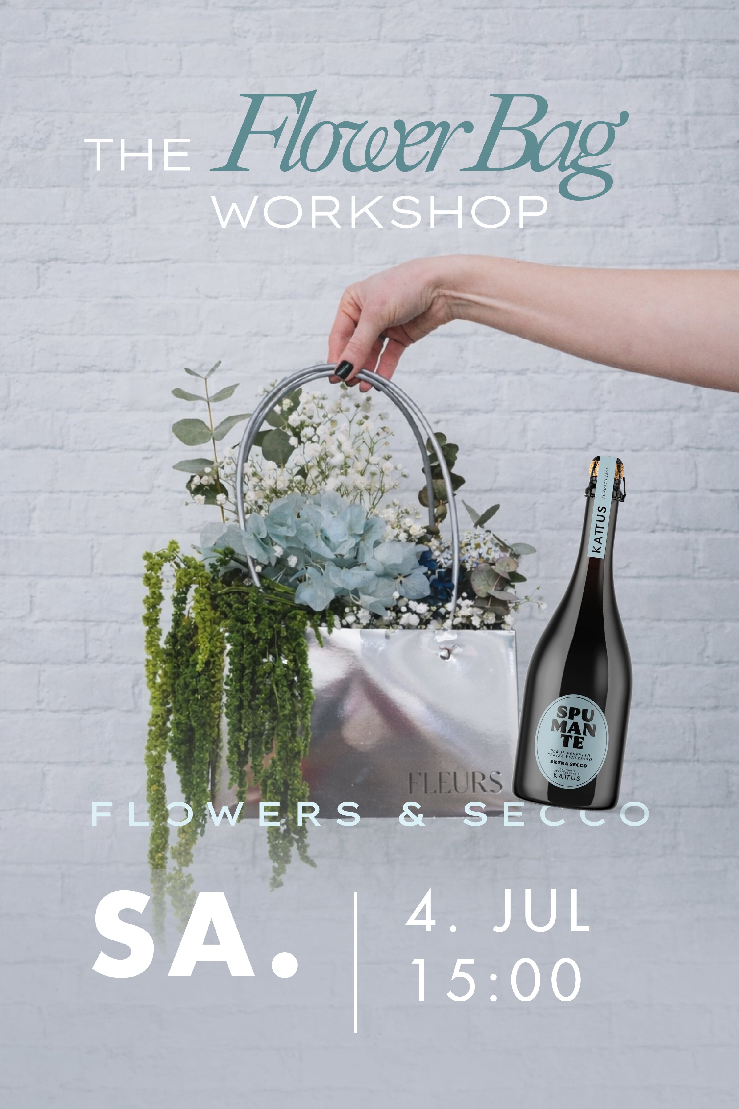 Workshop Wien Flower Bag  Sa. 4. Juli 2026 // 15 - 16:15 Uhr