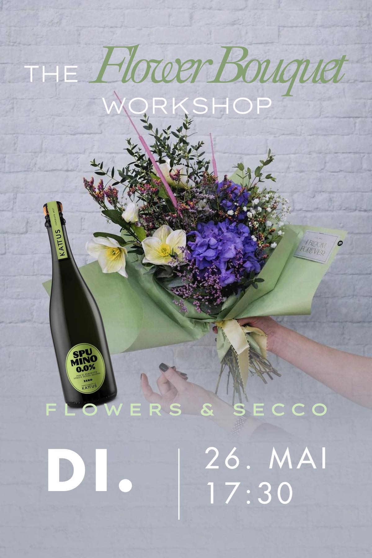Workshop Wien Flower Bouquet Di. 26. Mai 2026 // 17:30 - 18:45 Uhr