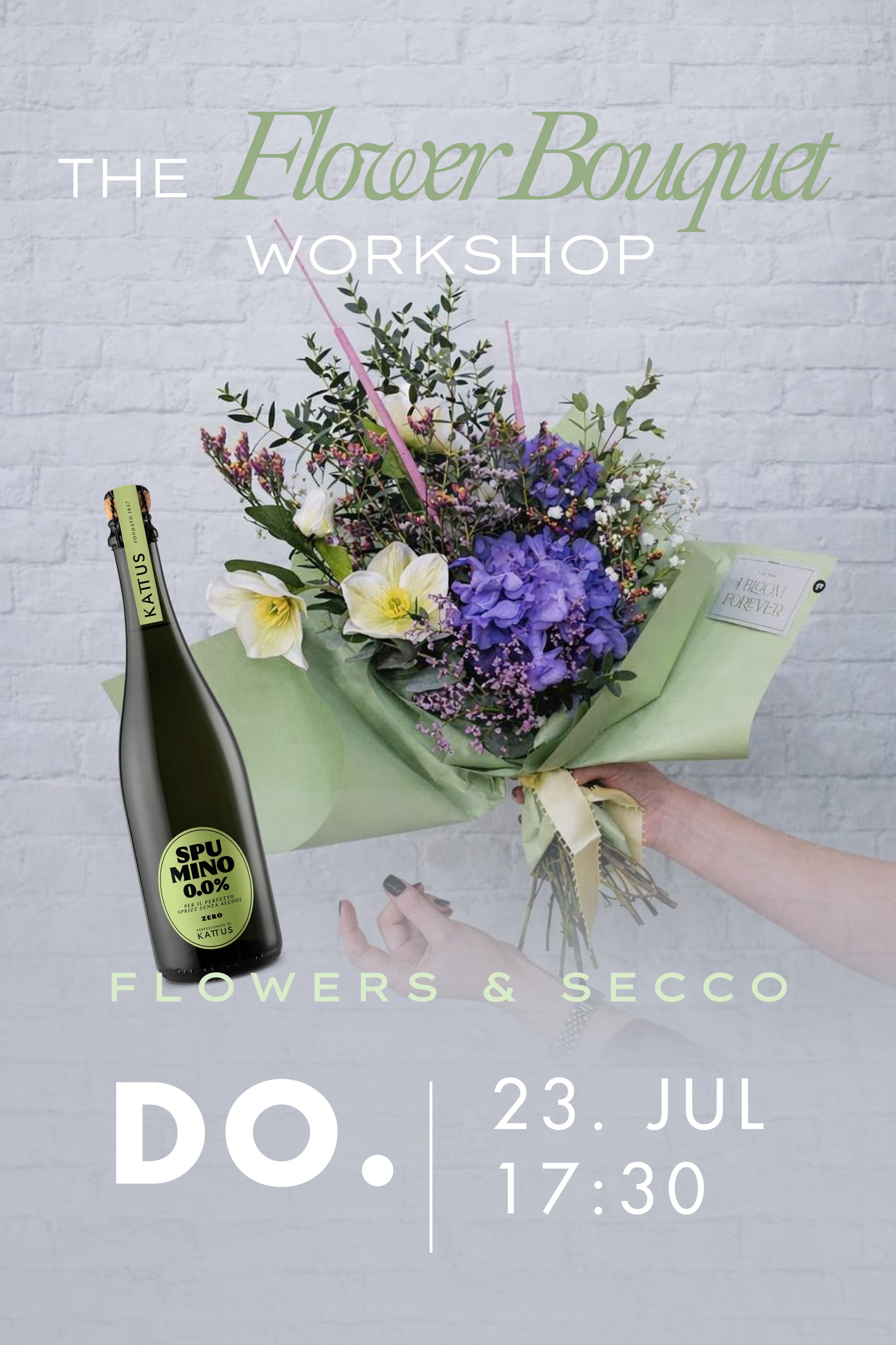 Workshop Wien Flower Bouquet  Do. 23. Juli 2026 // 17:30 - 18:45 Uhr