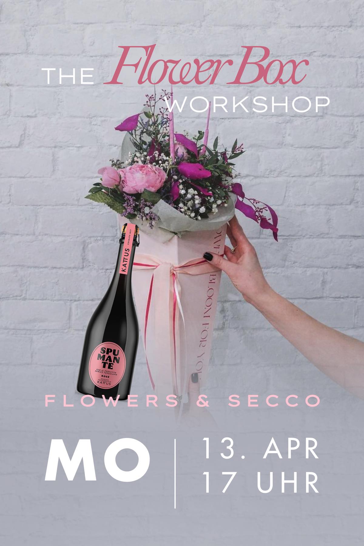 Workshop Wien Flower Box  Mo. 13. April 2026 // 17:00 - 18:15 Uhr