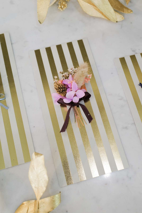 Flowercard - Stripes