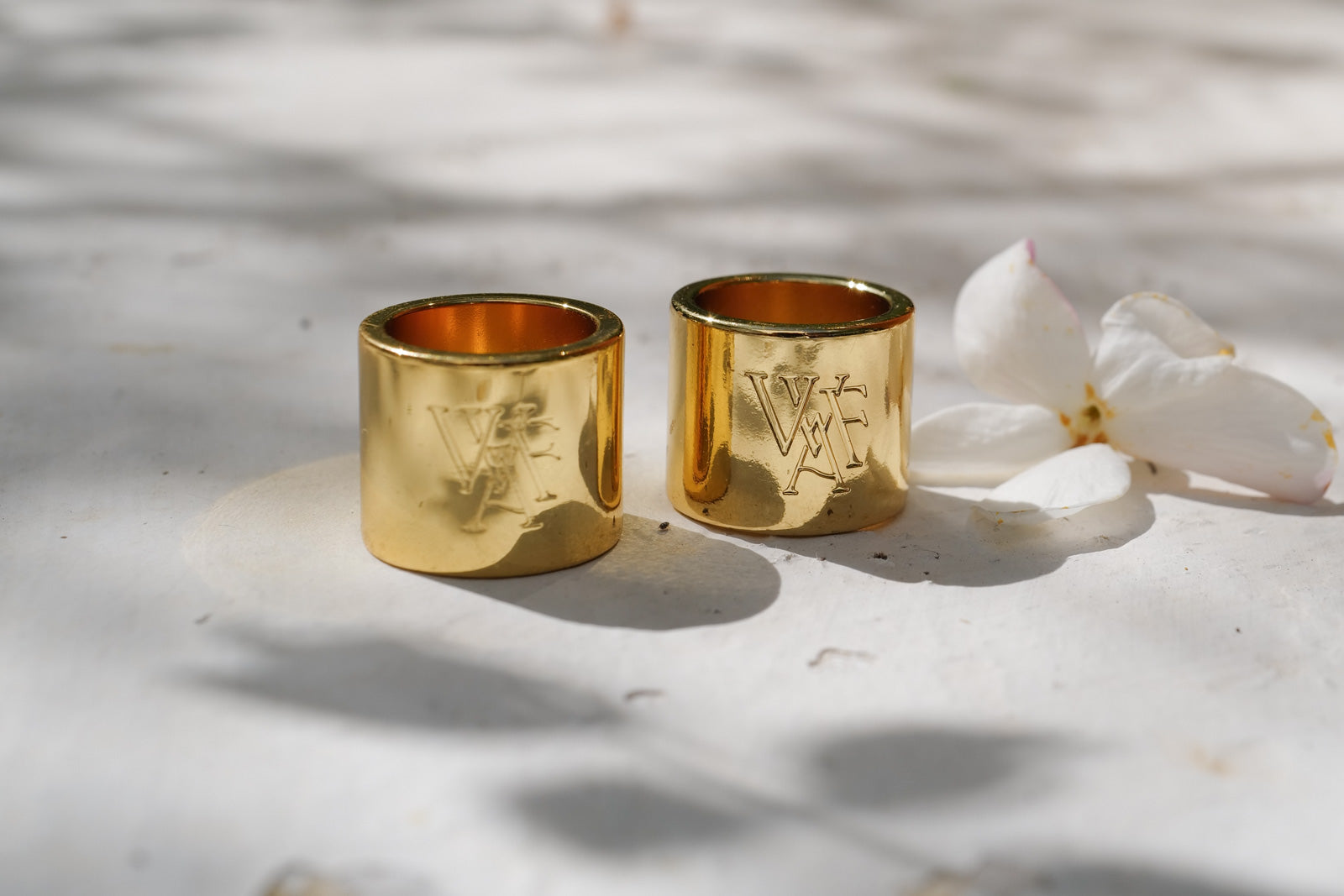 18k Golden Tubes for Swimwear