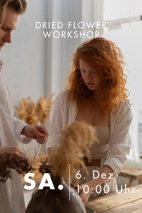 Workshop Wien Dried Flowers 6. Dezember 2025