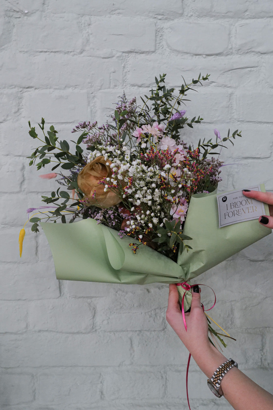 Rosie Dried Flower Bouquet