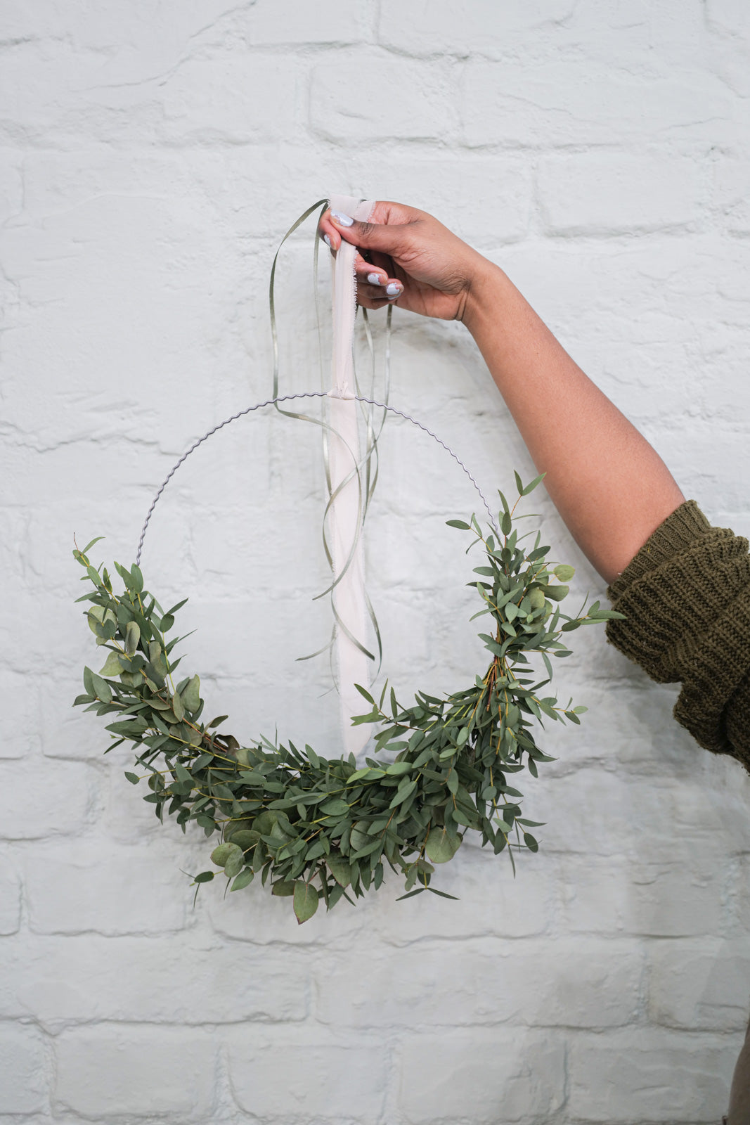 Dried Flower Wreath Elena - 35 cm