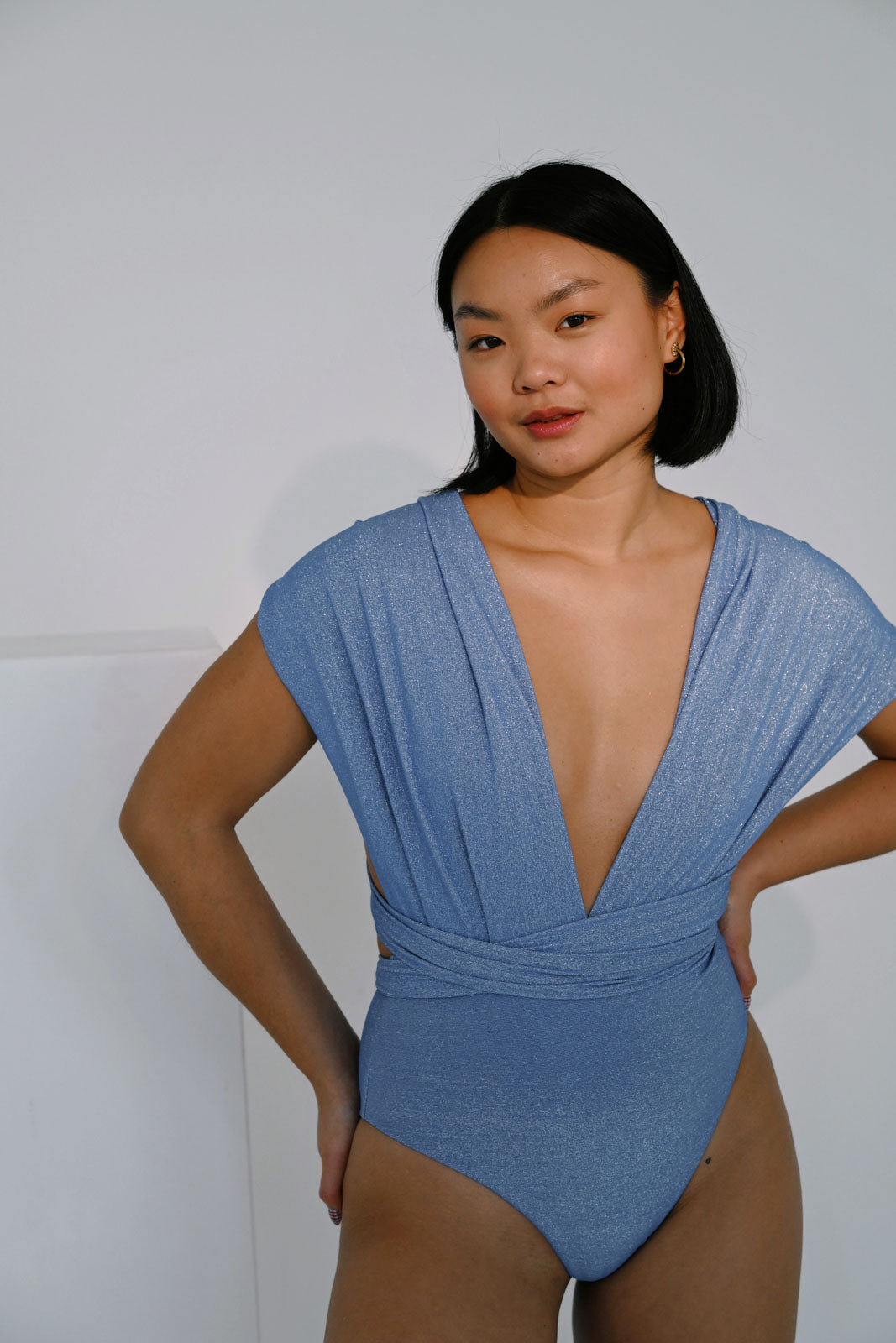 Sustainable & Convertible Sparkle Swimsuit SALTY RITUAL