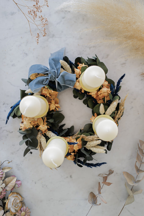 Dried Flower Christmas Wreath Eos