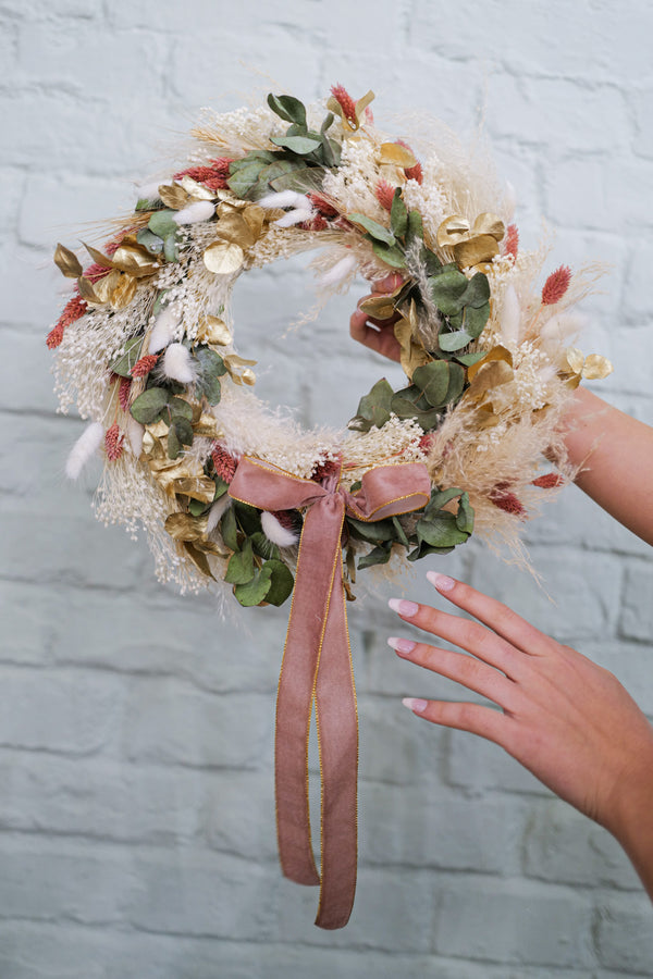 Adventskranz Dried Flower Christmas Wreath Lola 2025