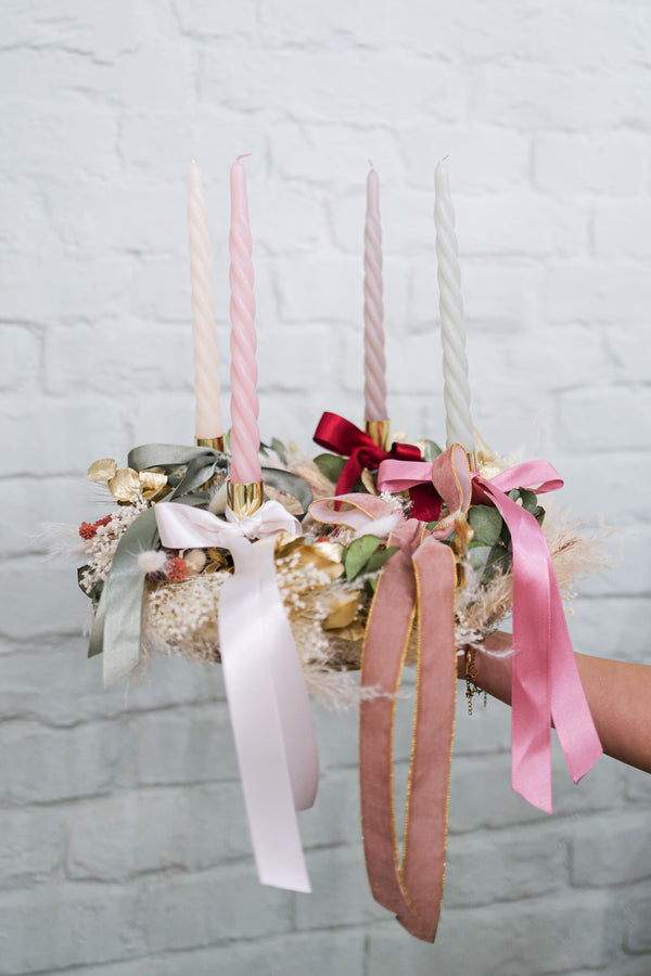 Adventskranz Dried Flower Christmas Wreath Greta 2025