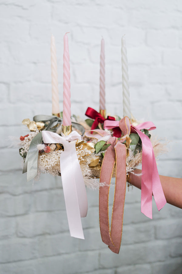 Adventskranz Dried Flower Christmas Wreath Greta 2025