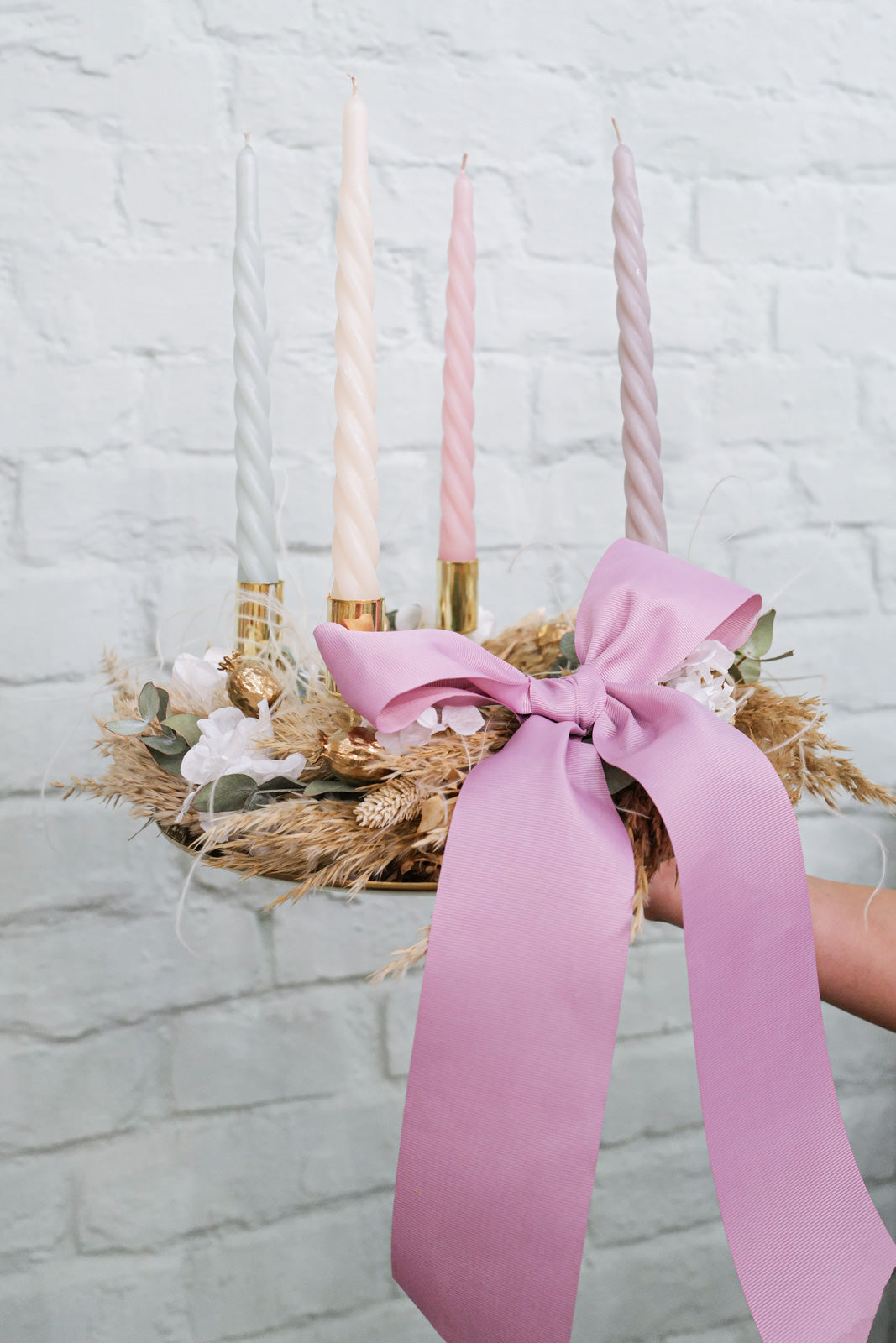 Adventskranz Dried Flower Christmas Wreath Zeinab 2025