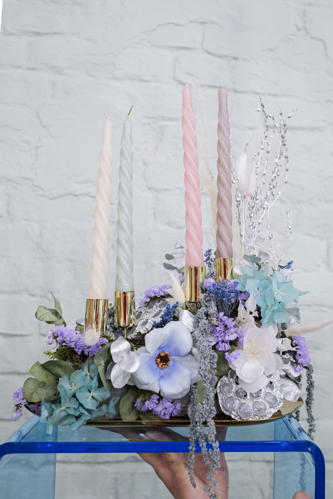 Dried Flower Christmas Blooming Block Fantasy