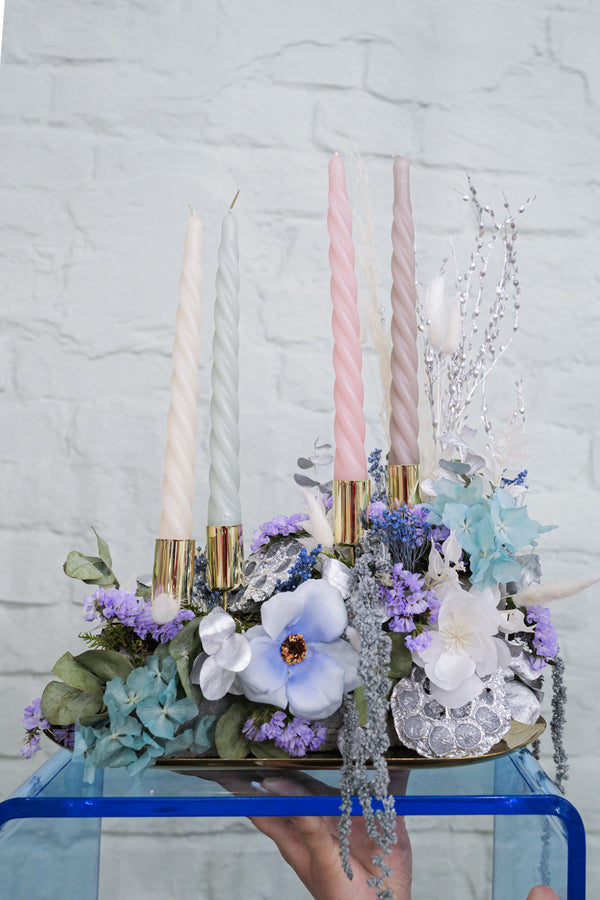 Dried Flower Christmas Blooming Block Fantasy