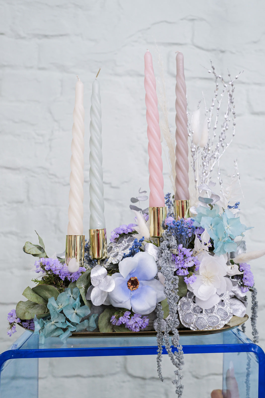 Dried Flower Christmas Blooming Block Fantasy