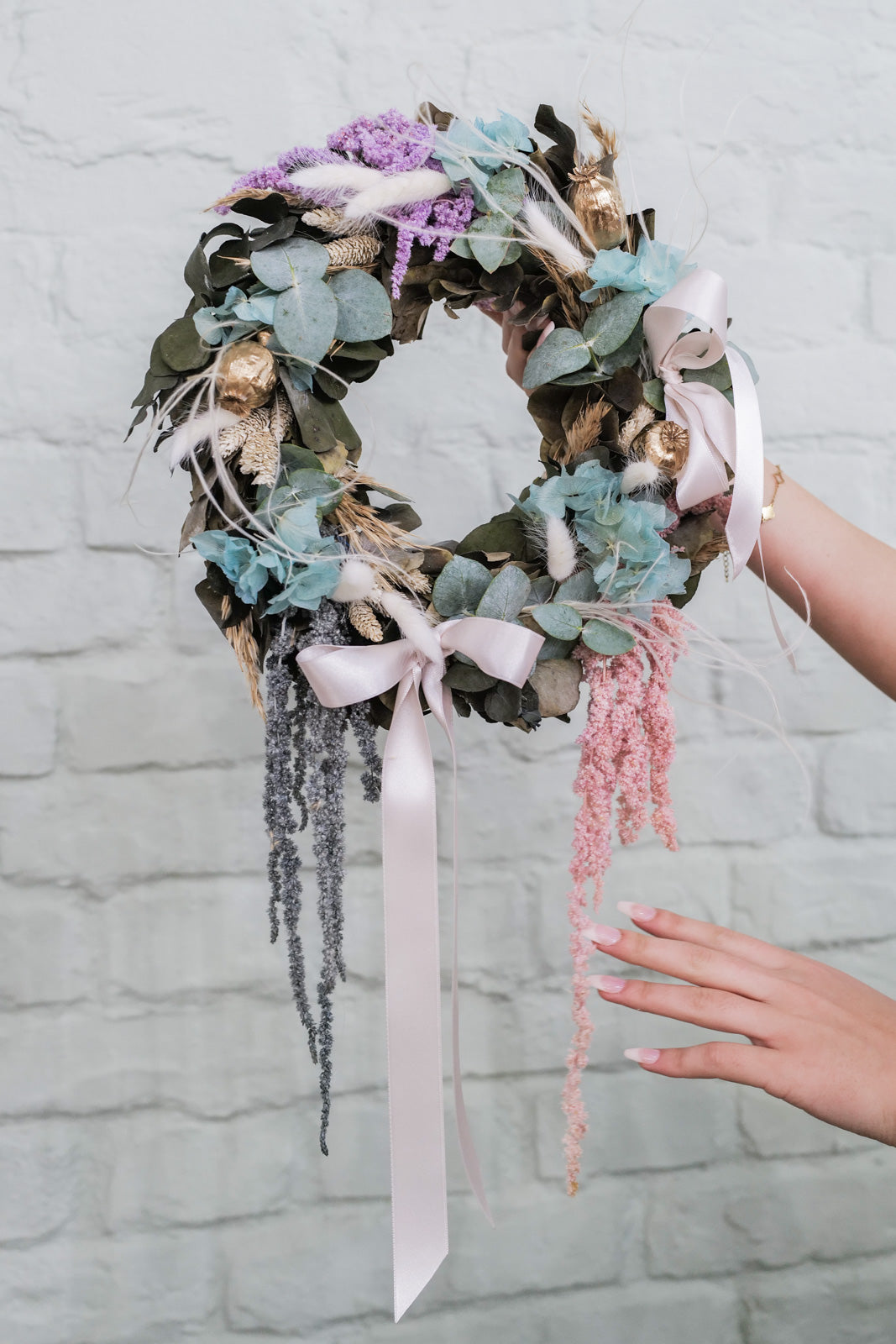 Adventskranz Dried Flower Christmas Wreath Nana 2025