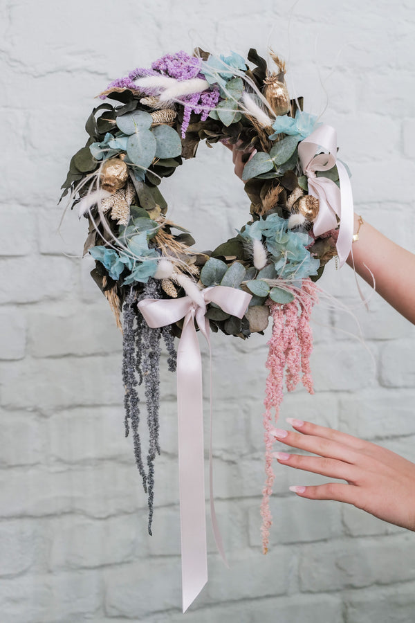 Adventskranz Dried Flower Christmas Wreath Nana 2025