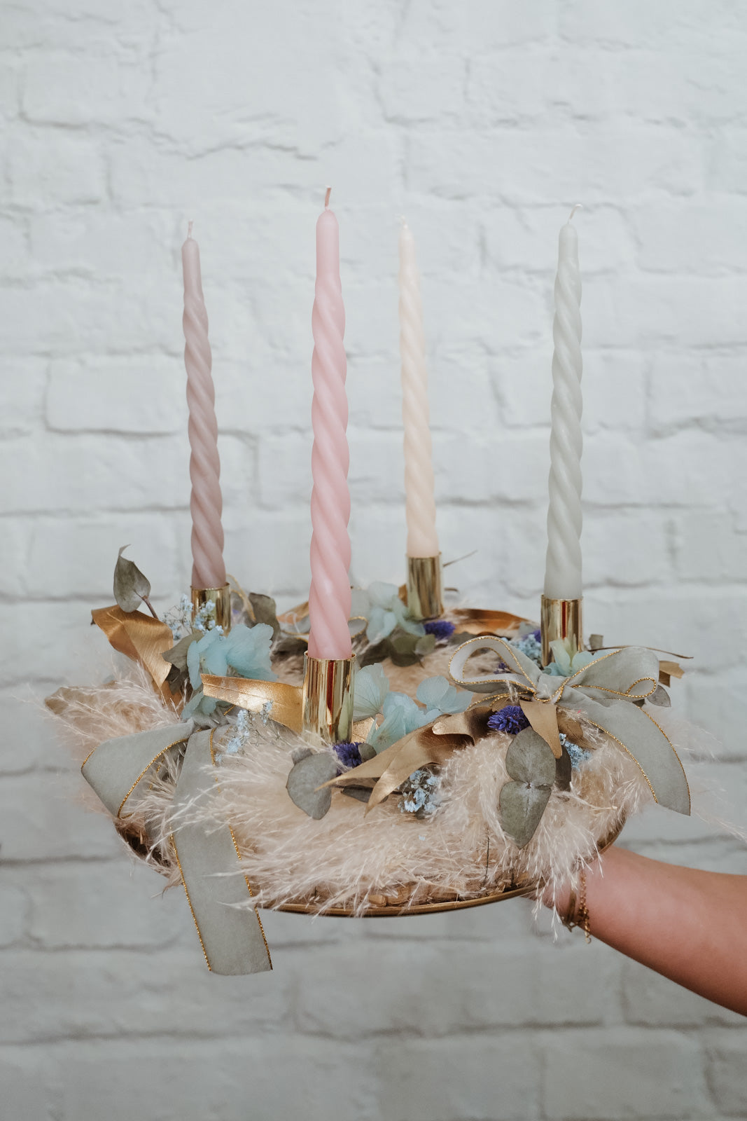 Adventskranz Dried Flower Christmas Wreath Lilli 2025